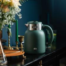 Br1040 Retro Yeşil Su Isıtıcı Çelik Kettle