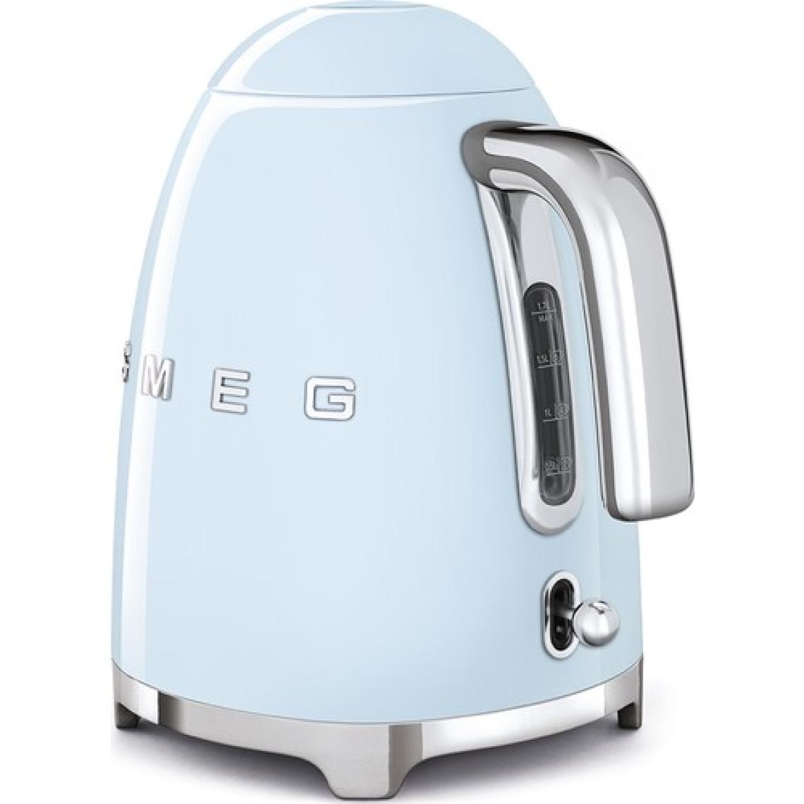 Smeg KLF03PBEU Mavi 2400 W 1.7 lt Çelik Kettle