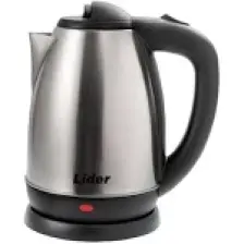 Mbois Lider Icona Gösterge Lambalı Çelik Elektrikli Su Isıtıcı Kettle