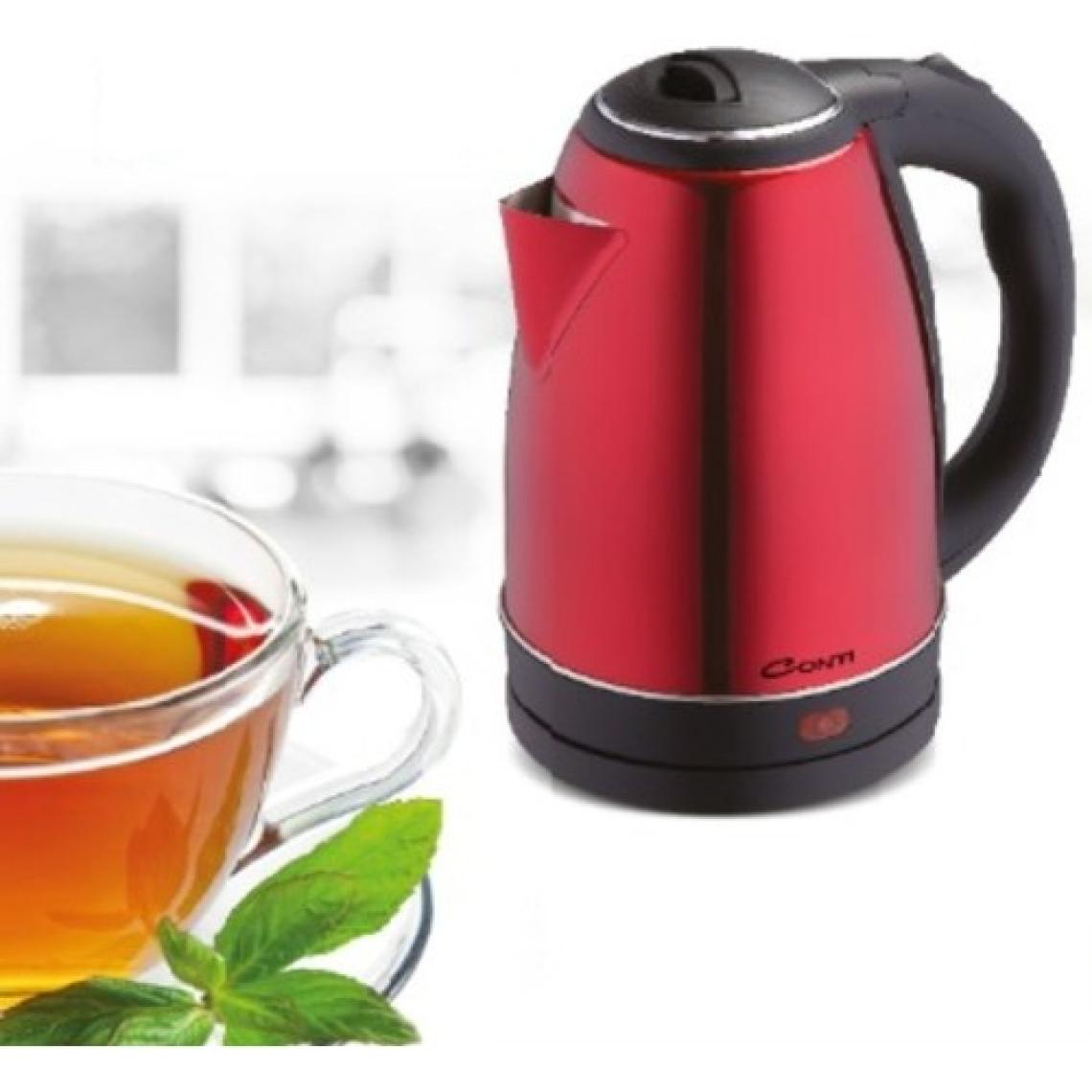 Conti CK-239 Aqua Çelik Kettle Kırmızı