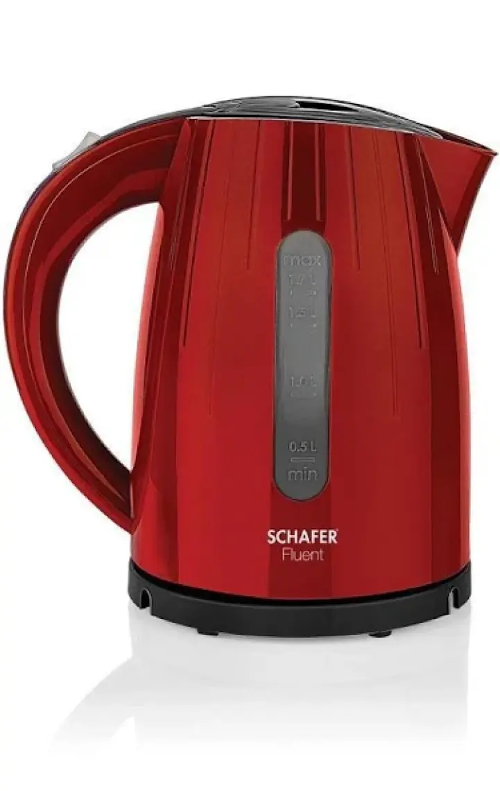 Schafer Fluent Elektrikli Su Isıtıcı (Kettle) Kırmızı