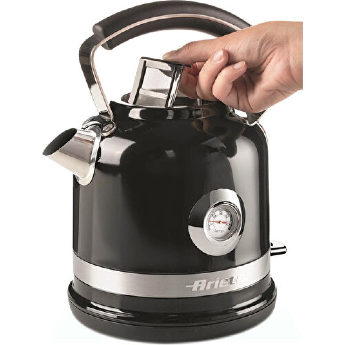 Ariete Moderna 2854 Siyah 2000 W 1.7 lt Çelik Kettle