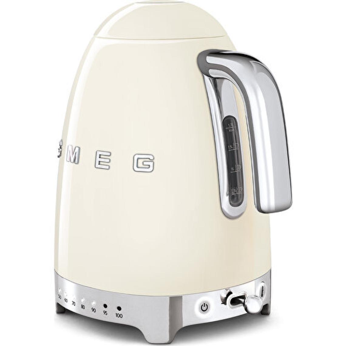 Smeg KLF04CREU Krem 2400 W Çelik Kettle