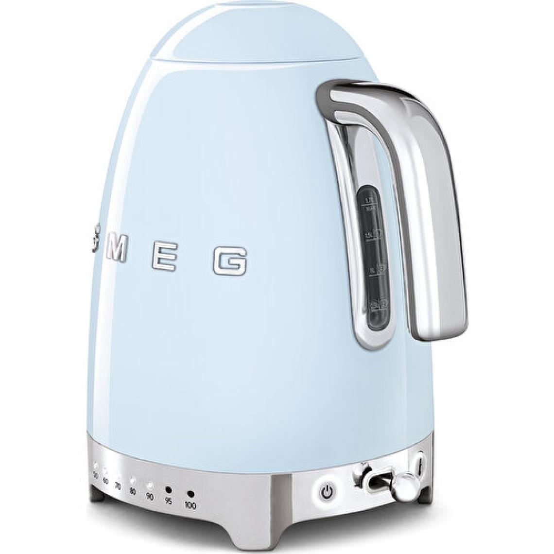 Smeg KLF04PBEU Mavi 2400 W 1.7 lt Çelik Kettle