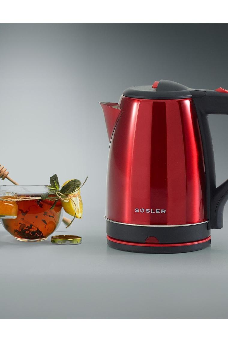 Süsler SS-4110 Spring Kırmızı Kettle (1 8lt)