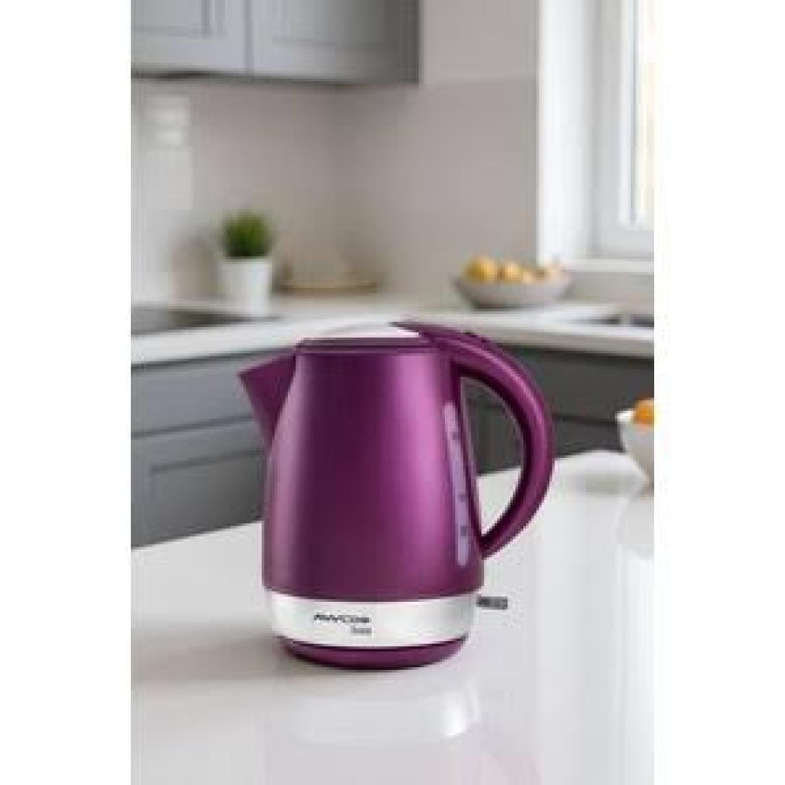 Awox Solid Gizli Rezistans Su Isıtıcı Kettle Mürdüm