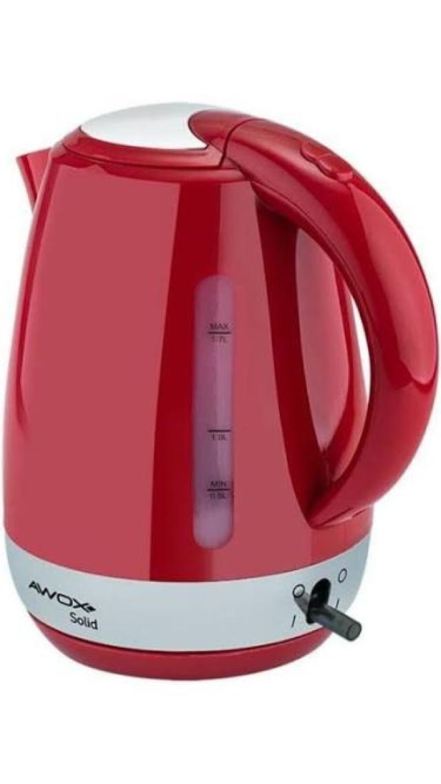 Awox Solid Gizli Rezistans Su Isıtıcı Kettle Mürdüm