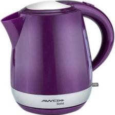 Awox Solid Gizli Rezistans Su Isıtıcı Kettle Mürdüm