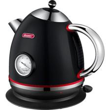 Queen Retro QRK-10S Siyah 2200 W 1.7 lt Çelik Kettle