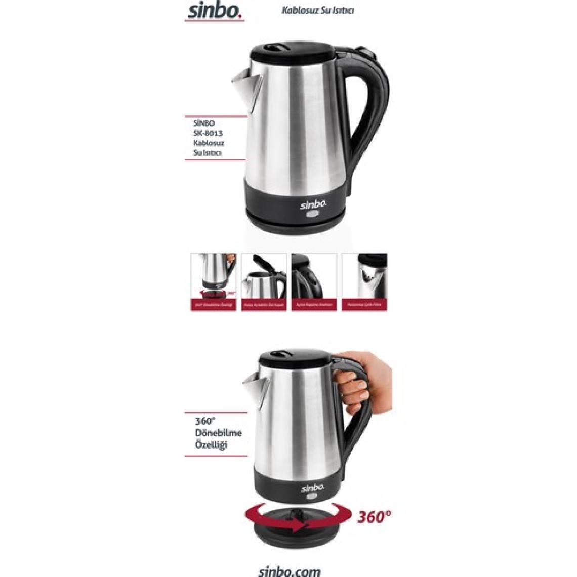Sinbo SK-8013 Elektrikli Su Isıtıcı