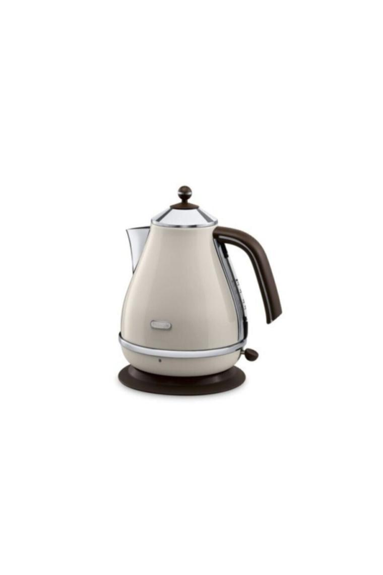 Delonghi KBOV 2001.BG Icona Vintage Krem 2000 W 1.7 lt Çelik Kettle