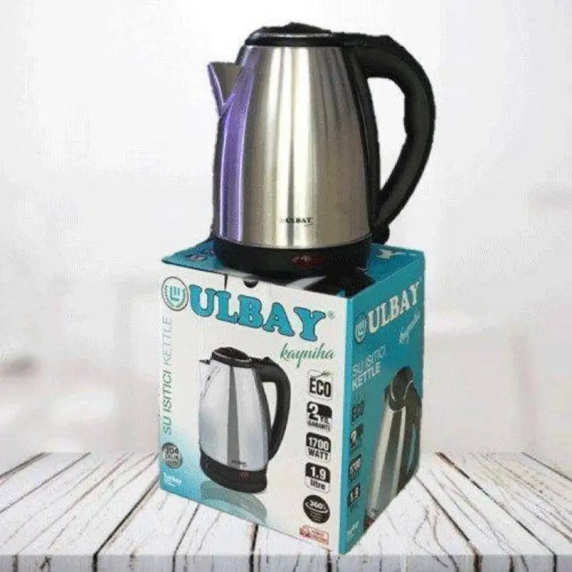 Ulbay Kayniha Çelik Su Isıtıcı (Kettle)