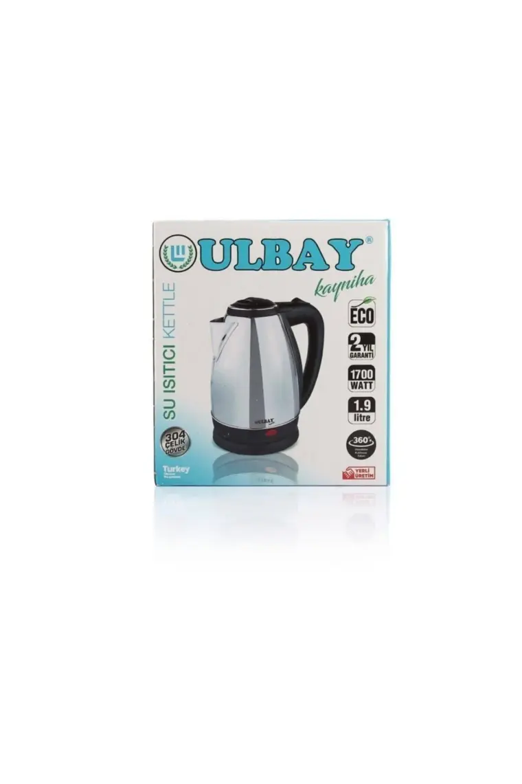 Ulbay Kayniha Çelik Su Isıtıcı (Kettle)