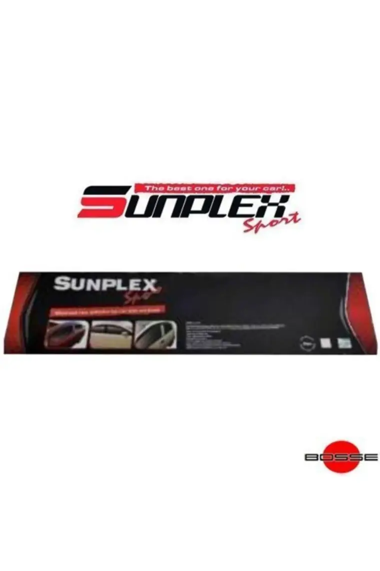 Sunplex Dacia Duster Mugen Cam Rüzgarlığı 4 Lü Set 2010-2017 Sunplex