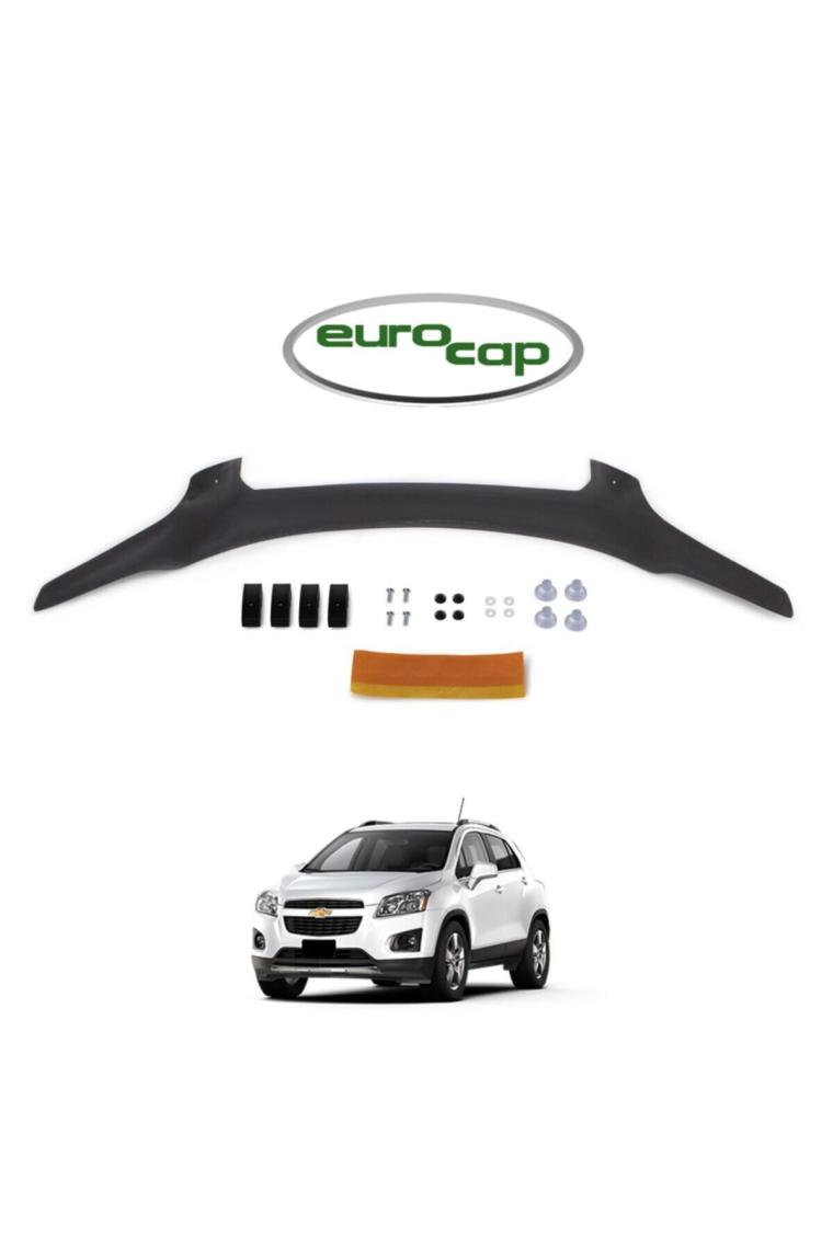 Eurocap Chevrolet Captiva Ön Kaput Koruma Rüzgarlığı 3 mm Akrilik (Abs) Parlak Deflektör 2006-2012