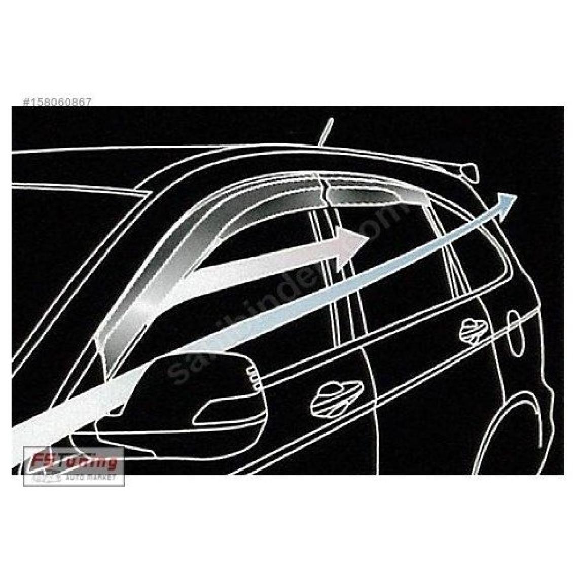 Mugen Citroen C Elysee Cam Rüzgarlığı Mugen 4.lü