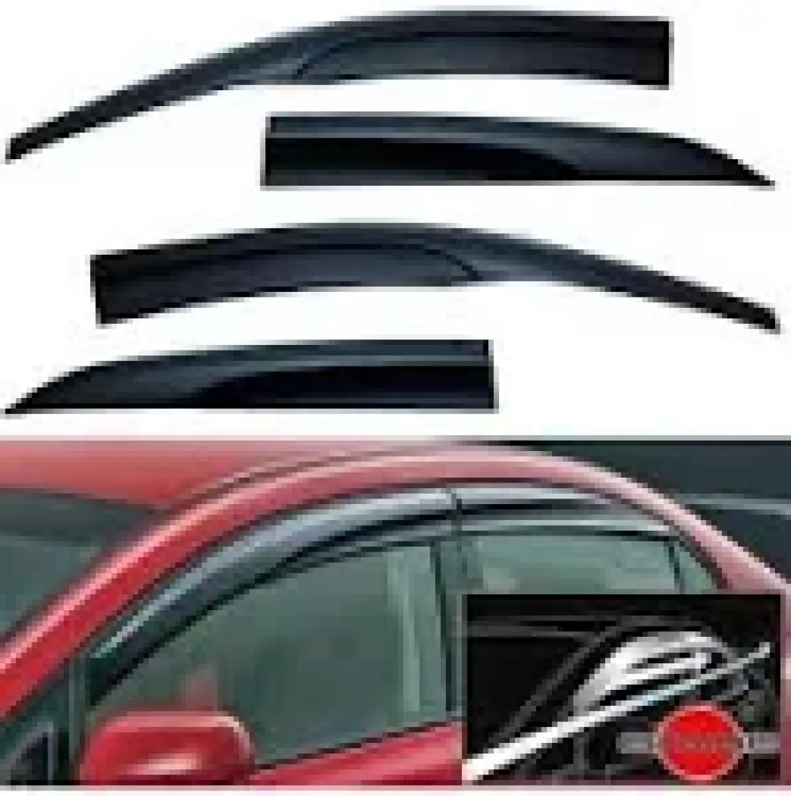 Sunplex Renault Megane 4 Sedan Cam Rüzgarlığı 4 Parça