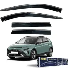 Niken Hyundai Bayon Cam Rüzgarlığı Kromlu 2021+  Niken