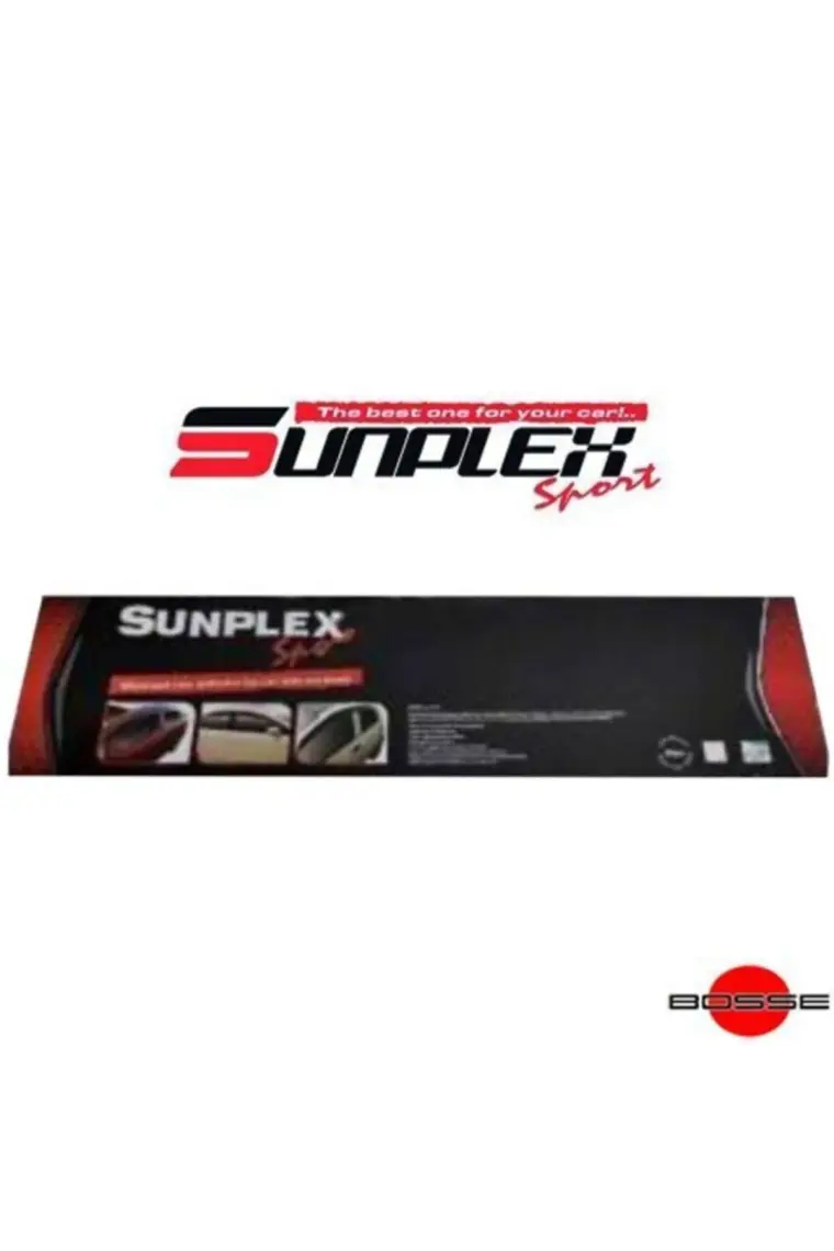 Sunplex Hyundai Accent Blue Cam Rüzgarlığı Mugen Tip Sunplex 2011 Sonrası