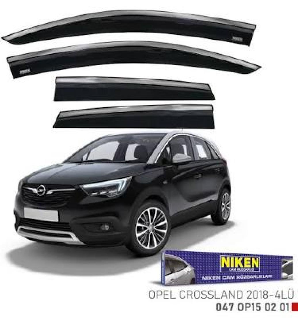 Niken Opel Crossland x Cam Rüzgarlığı Kromlu 2018+