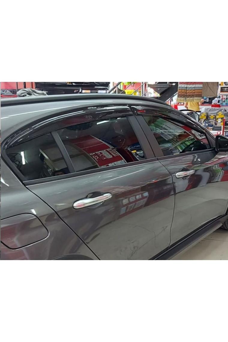 Point Fiat Egea Sedan Mügen Cam Rüzgarlığı 2015 Sonrası 4 Lü Takım