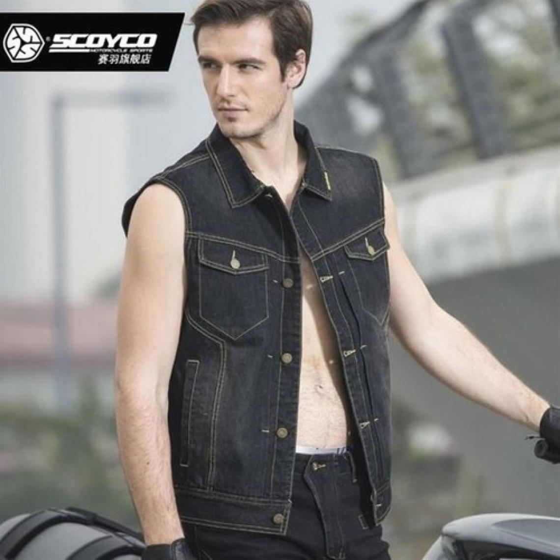 Scoyco JK-57 Korumalı Kot Yelek