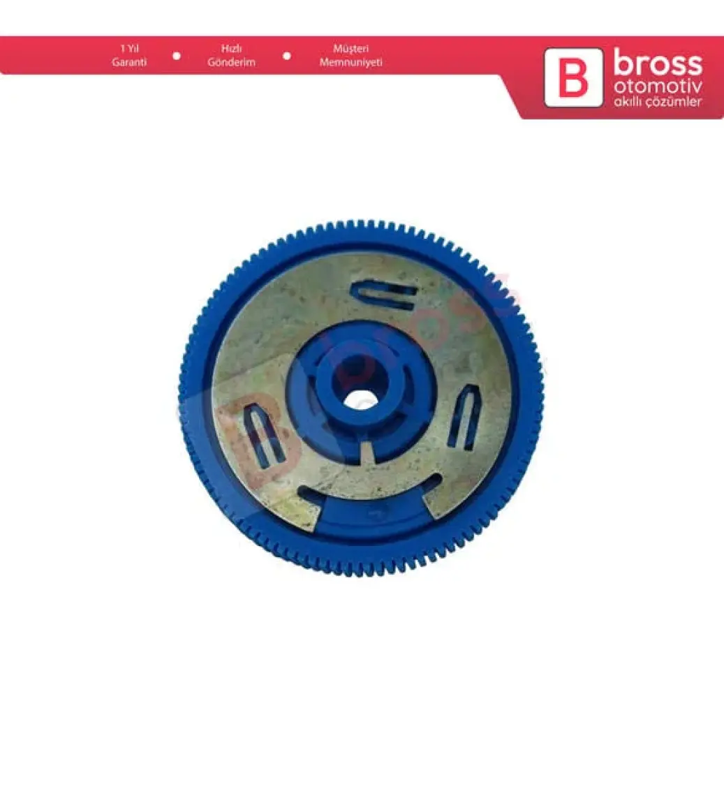 Bross Otomotiv BGE615 Audi A3 A4 A6 Q5 Q7 İçin Arka Silecek Motor Dişlisi 105 Diş 8E0955711E