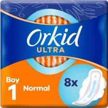 Orkid Ultra Extra Hijyenik Ped Normal Tekli Paket 8'li