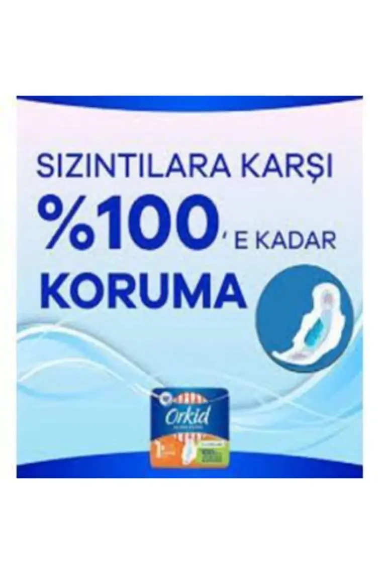 Orkid Ultra Extra Hijyenik Ped Normal Tekli Paket 8'li