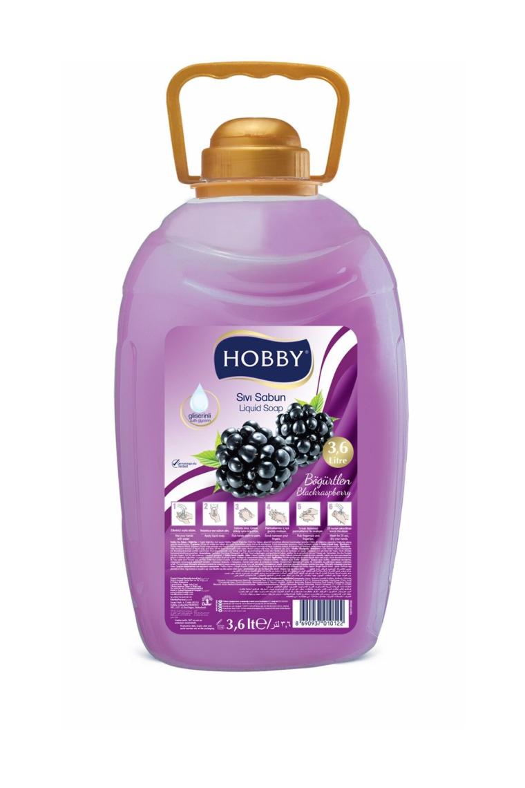 Hobby Böğürtlen Sıvı Sabun 3.6 lt