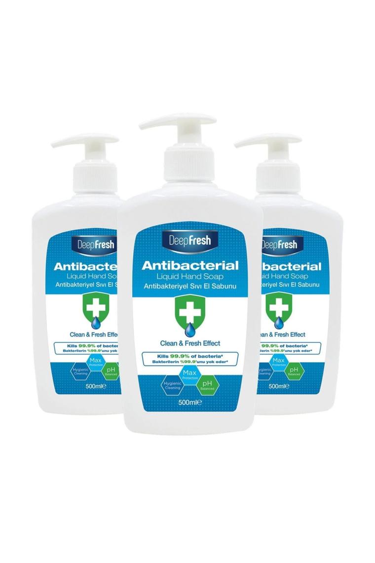 Antibakteriyel Sıvı Sabun 3 X 500 Ml