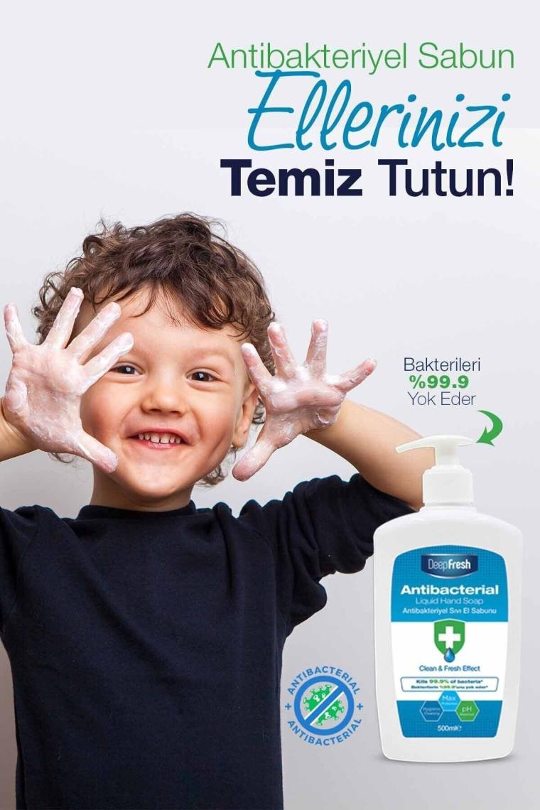 Antibakteriyel Sıvı Sabun 3 X 500 Ml