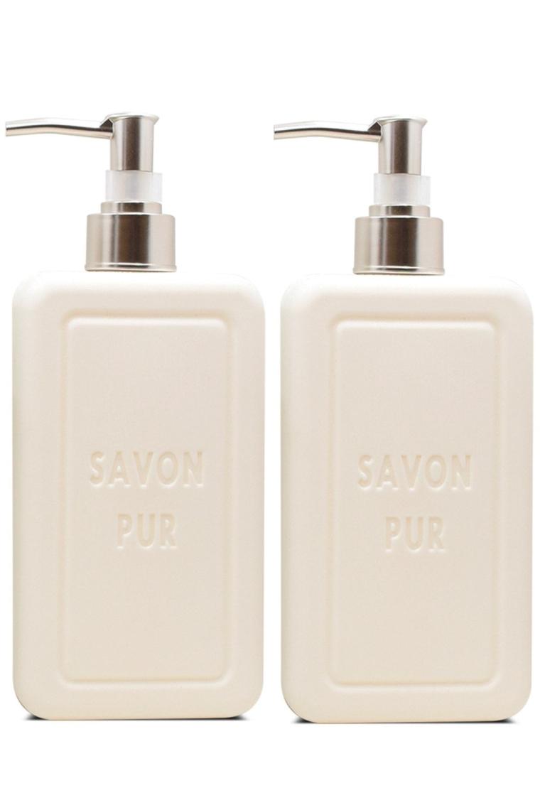 Savon Pur Luxury Vegan Sıvı Sabun Beyaz 2 X 500 Ml