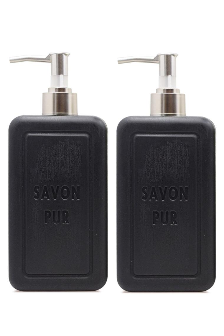 Savon Pur Luxury Vegan Sıvı Sabun Siyah 2 X 500 ml
