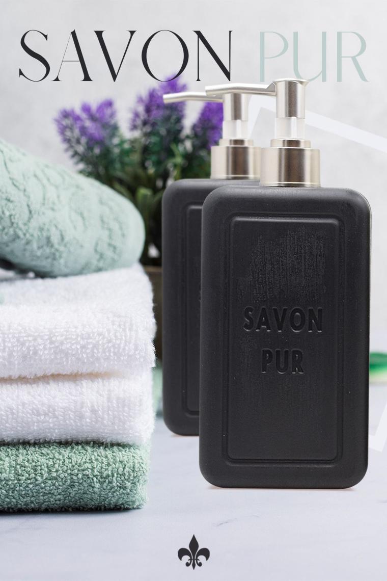Savon Pur Luxury Vegan Sıvı Sabun Siyah 2 X 500 ml