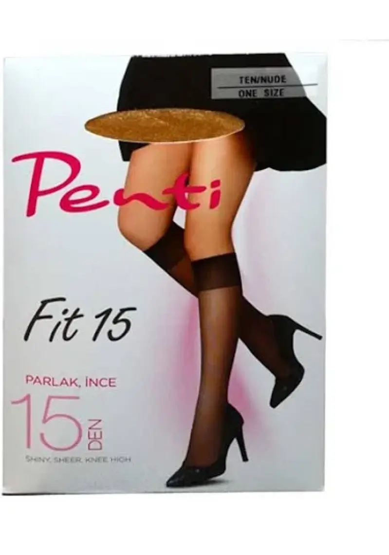 Penti Fit 15 Kadın Pantolon Çorap Ten
