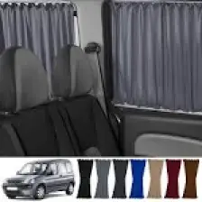 Oto Pandami Peugeot Partner 1996-2008 Uyumlu Gri Raylı Oto Perde Takımı