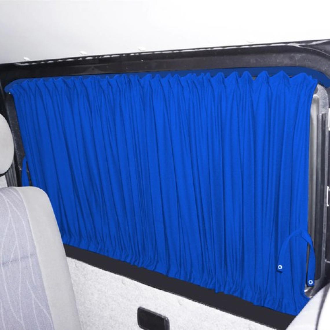 Oto Pandami Mercedes Vito W447 5 Cam 2014+ Uyumlu Mavi Raylı Oto Perde Takımı