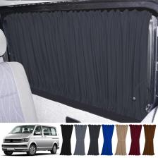 Oto Pandami Volkswagen Transporter T5/t6/t7 Uzun Şase 2003-2022 Uyumlu Füme Raylı Oto Perde Takımı