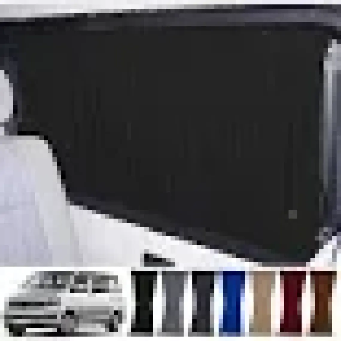 Oto Pandami Volkswagen Transporter Caravelle T5/t6/t7 Kısa Şase 2003-2022 Uyumlu Siyah Raylı Oto Perde Takımı