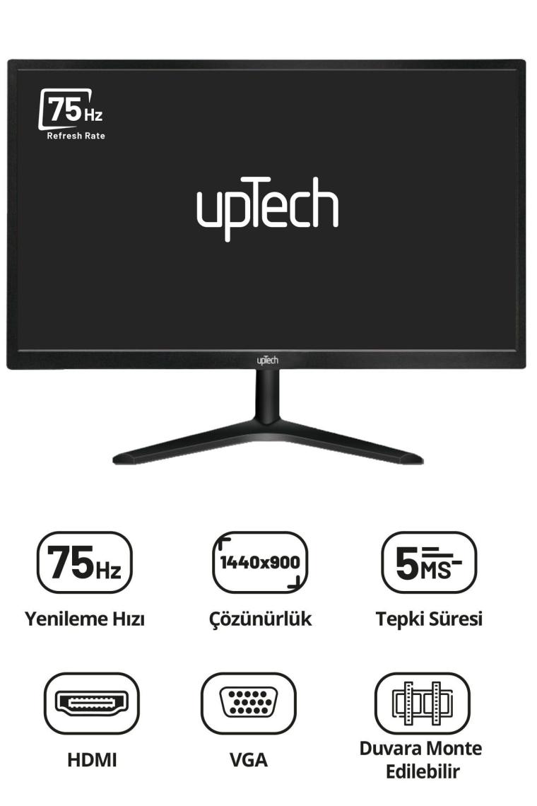 HD190 19" Geniş Ekran 75 Hz 5ms (VGA,HDMI) Led Monitör