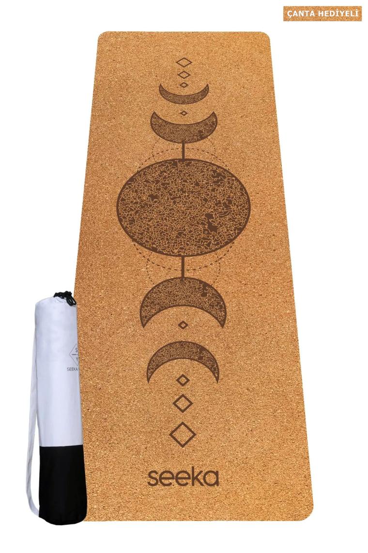 Mantar Serisi Yoga Mat - Moon