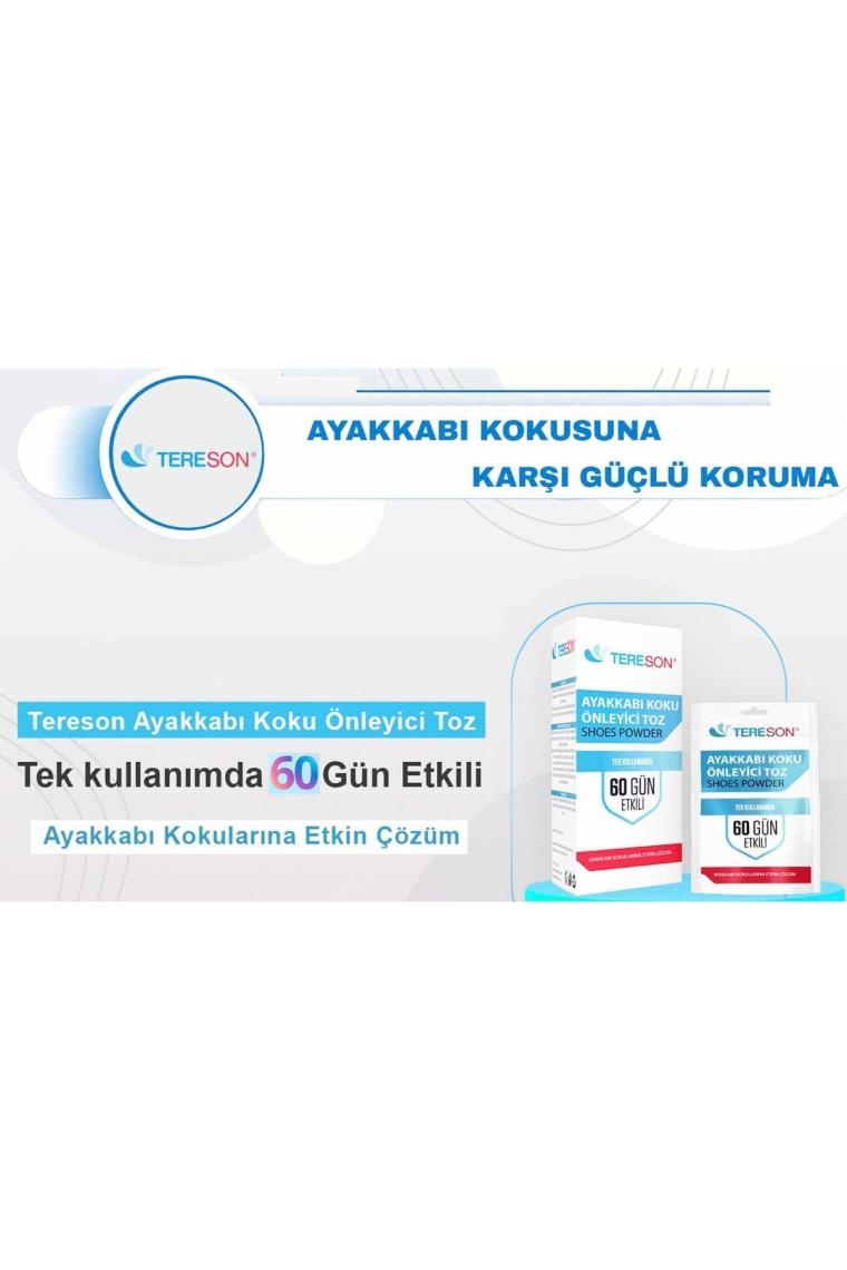 Ayakkabı Koku Önleyici Toz 1 Kutuda 10 Adet Tek Kullanımda 60 Güne Kadar Etkili