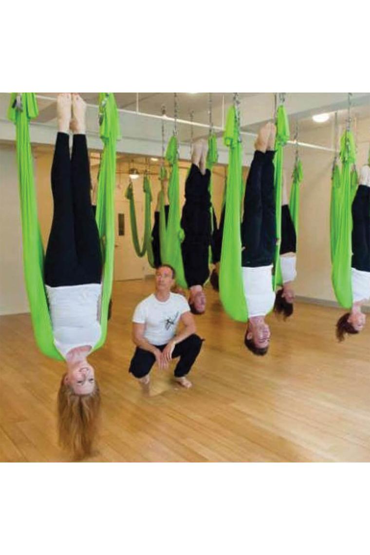 Yoga Fly Hamağı, Antigravity Askılı Yoga Denge Spor Aleti (kırmızı)