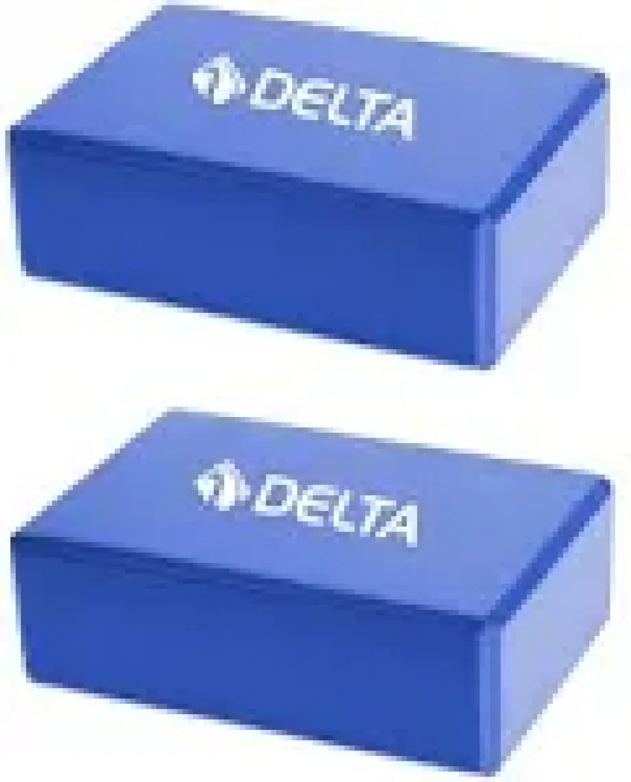 Delta Çiftli Yoga Blok - 2 Adet Yoga Block - Eva Yoga Bloğu Seti