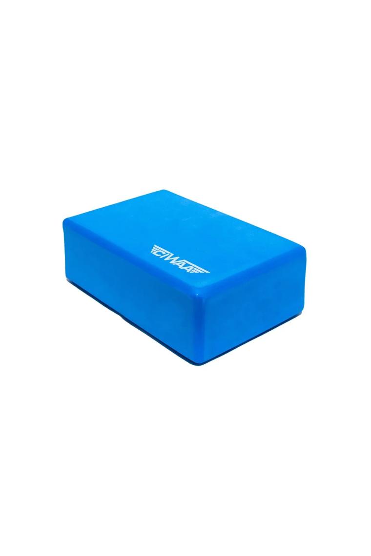 Ciwaa CWA-2276 Çiftli Yoga Blok - 2 Adet Yoga Block - Eva Yoga Bloğu Seti Mavi