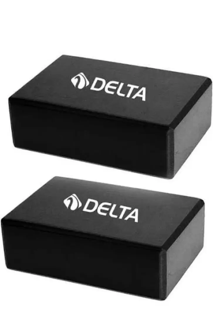 Delta Çiftli Yoga Blok - 2 Adet Yoga Block - Eva Yoga Bloğu Seti