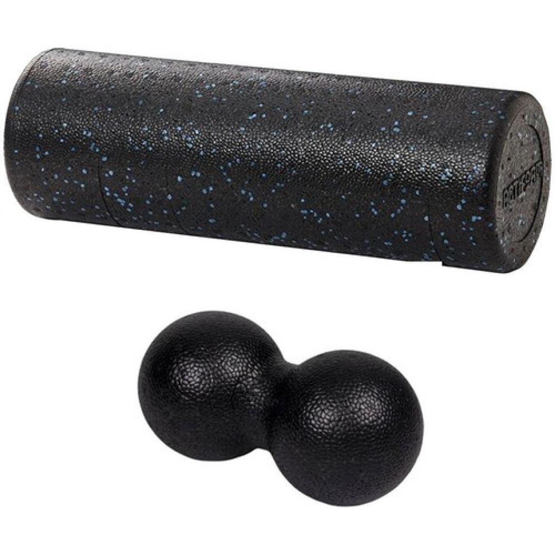 Ciwaa Masaj Rulosu Foam Roller  45 cm Mavi + Fıstık Masaj Topu Seti