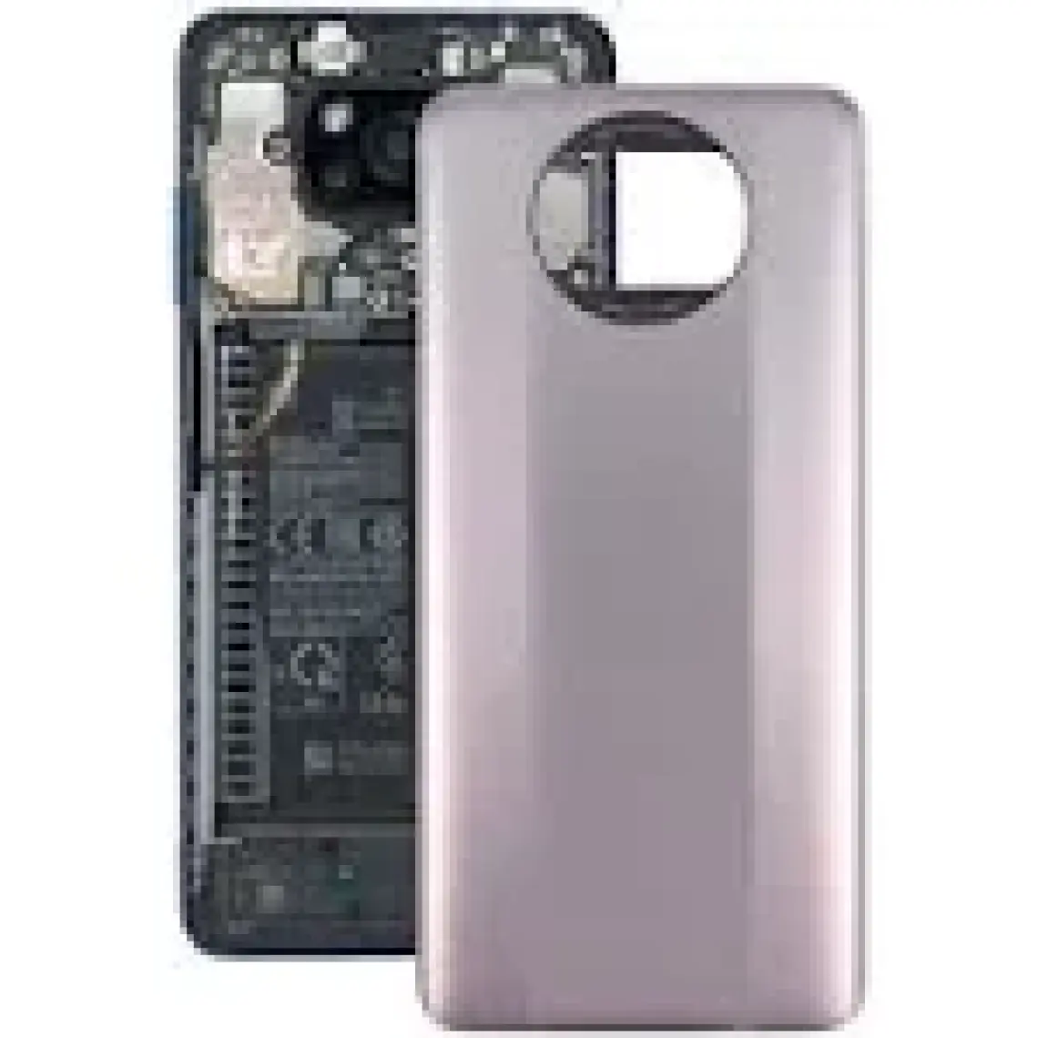 fodos Xiaomi Poco X3 Pro Uyumlu Arka Pil Batarya Kapağı M2102J20SG M2102J20SI