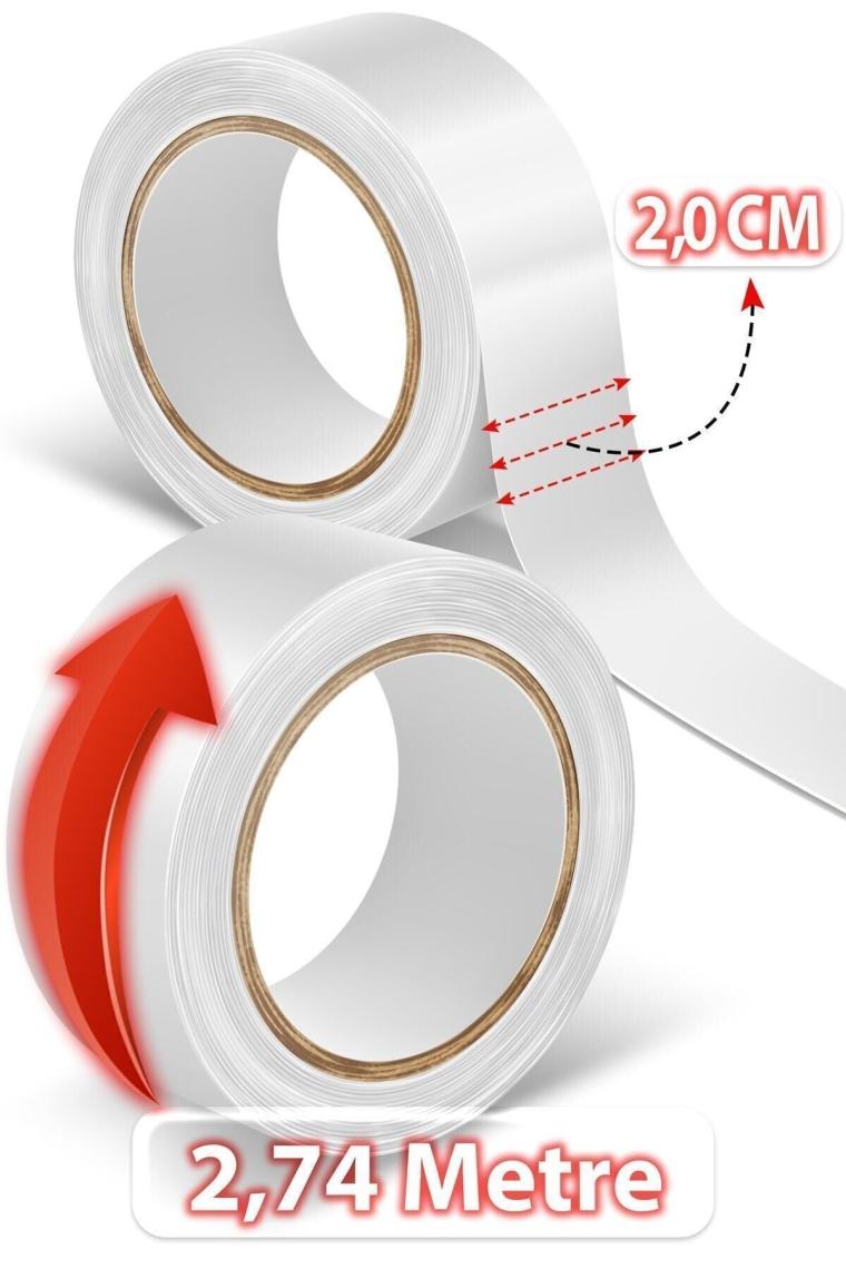 - Ultra Hold™ Roll Tape - Protez Saç Bandı Rulo 3/4" X 3 Yds (2,0cm X 2,74m)